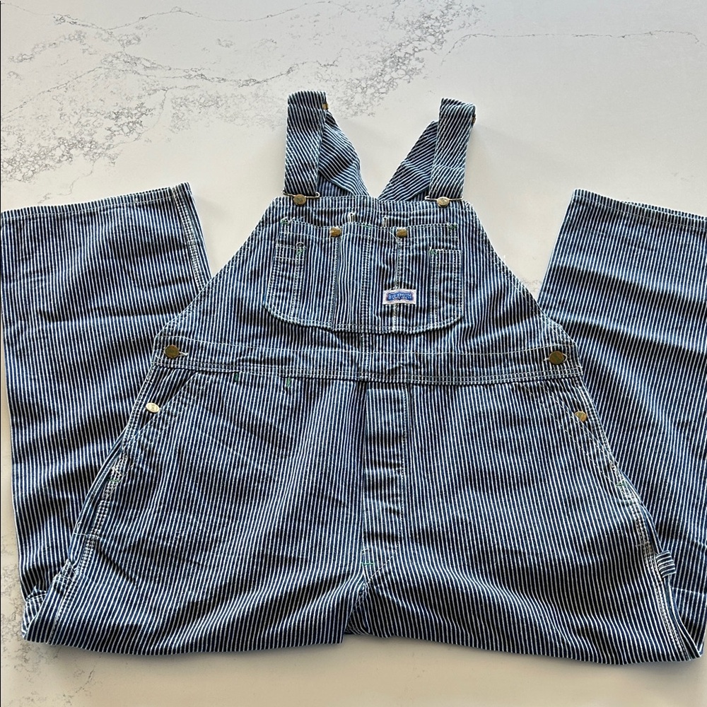 Big Smith vintage pinstriped overalls